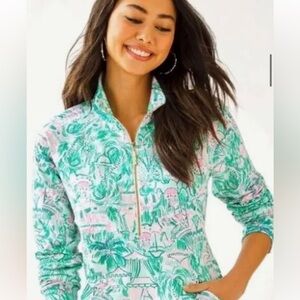 Lilly Pulitzer Agate Green Popover